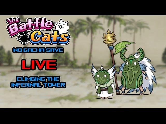 Infernal Tower Floors 42-50 - The Battle Cats: No Gacha Save Live