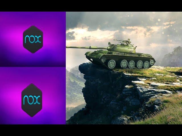 настройки  World Of Tanks Blitz, на бесплатном эмуляторе Android  NoxPlaye