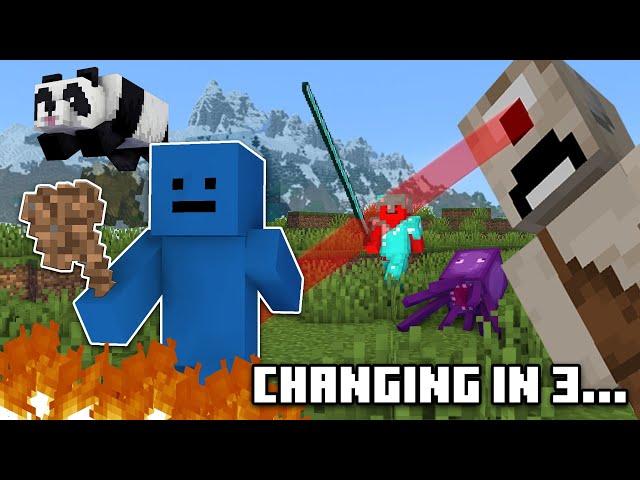 Minecraft Manhunt, But The Game is RANDOM...