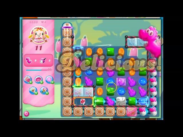 Candy Crush Saga Level 8559 1 Boosters