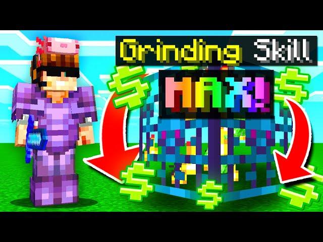 We PRESTIGED our GRINDING LEVEL to become RICH in *NEW* SKYBLOCK MAP | Minecraft SKYBLOCK SERVER #3