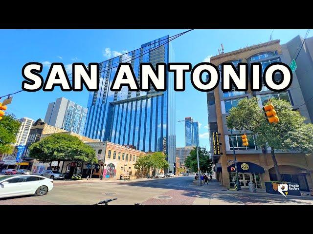 Downtown San Antonio, Texas, 4K Walking Tour #SanAntonio