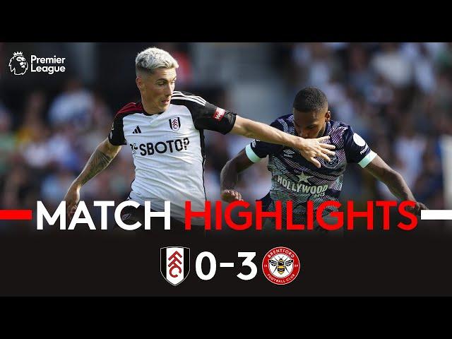 HIGHLIGHTS | Fulham 0-3 Brentford | Defeat On Derby Day