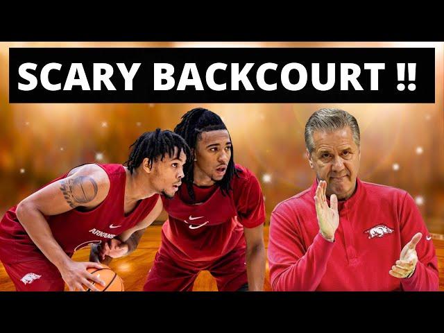 ARKANSAS HAS THE SCARIEST BACKCOURT IN COLLEGE BASKETBALL | DJ Wagner And Boogie Fland