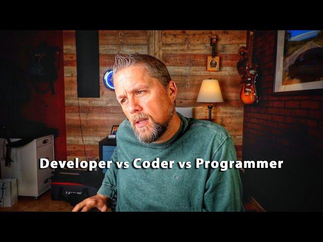 Software Developer vs Coder vs Programmer vs Web Designer, Which title do you identify as and why?