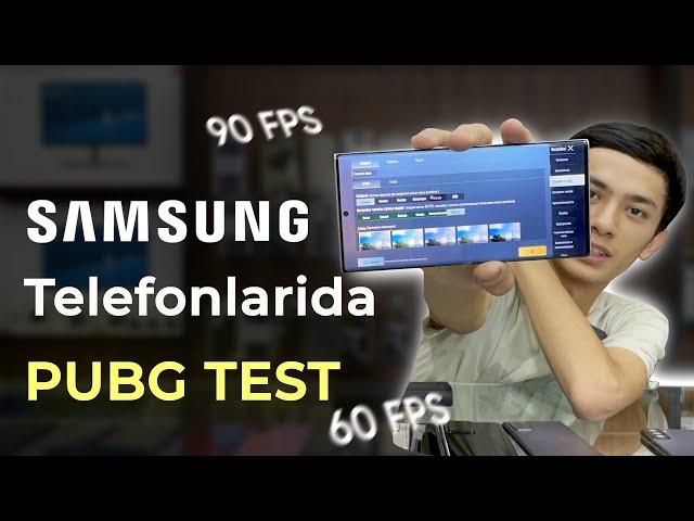 Samsung PUBG test. Qaysi telefon narxiga yaxshi ? Qancha FPS ? #s20u #pubgtest