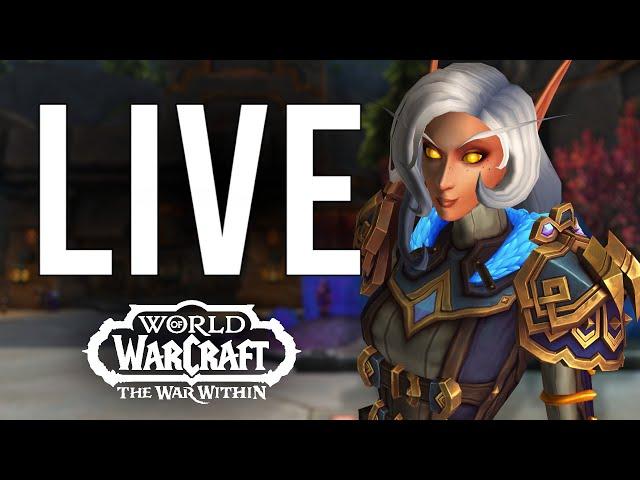 MYTHIC+ IS BACK! NEW CLASS BUFFS THIS WEEK! PTR UPDATE LATER? - WoW: The War Within (Livestream)