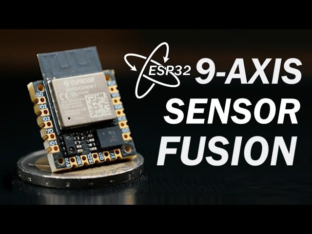 Making the Smallest 9-Axis ESP32