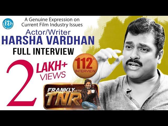 Frankly With TNR #112 - Current Topics (Casting Couch) With Harsha Vardhan - Full Interview