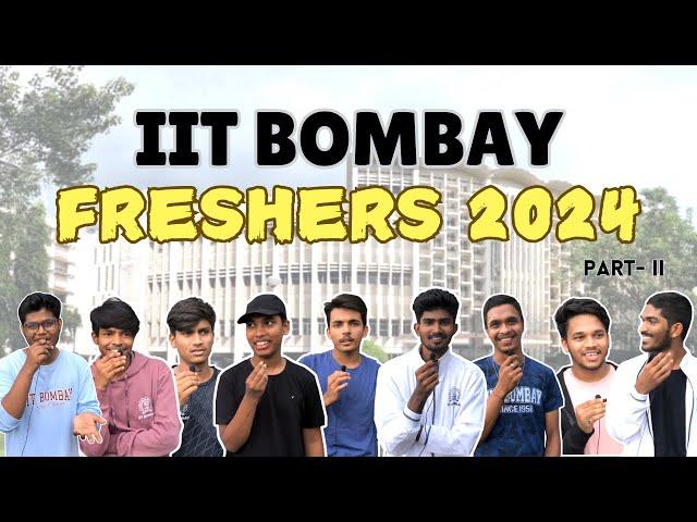 Freshers Intro 2024 Part-2 || IIT BOMBAY || TELUGU || @InstiDiaries