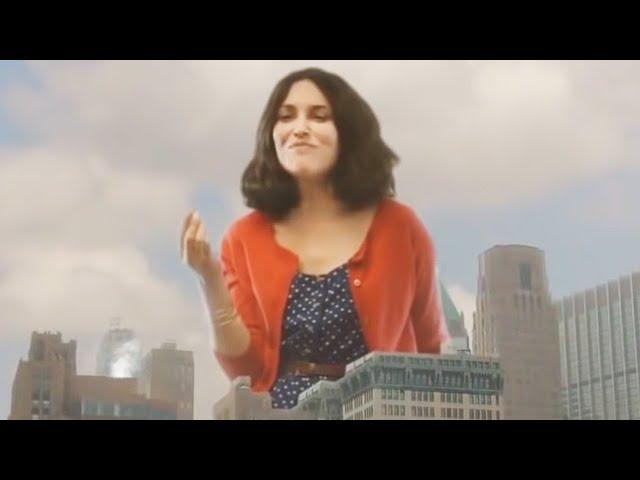 Giantess in Milka Commercial