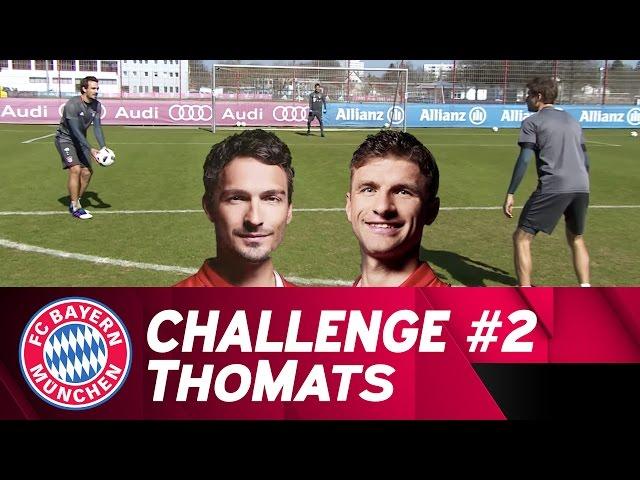 ThoMats #2 | Two Touch Challenge | Müller vs. Hummels