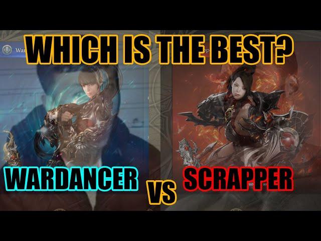 Which Martial Artist should you play in Lost Ark?  Scrapper or Wardancer?