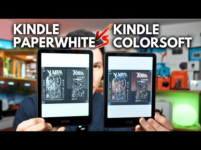 Amazon Kindle COLORSOFT vs PAPERWHITE (2024) – Is Color Worth the Upgrade?