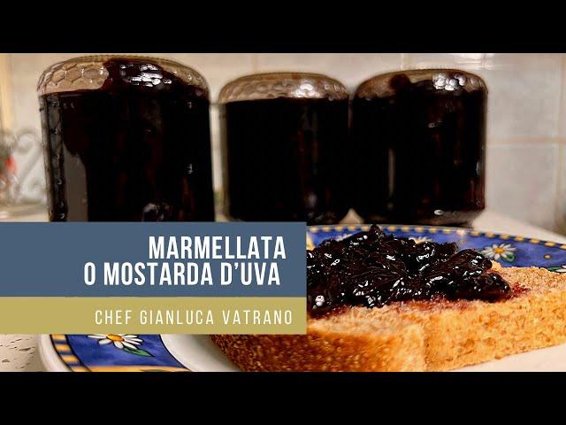 Marmellata o mostarda d’uva