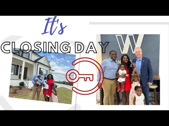 It's Closing Day! We Are Officially First Time Home Buyers! : New Construction Home Update