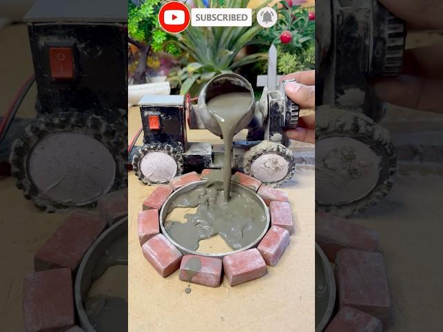 DIY mini handpump construction machine #project #handpump #ytshorts #shorts