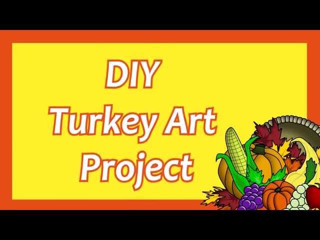 DIY Turkey Art Project by UISchoolSupply.com