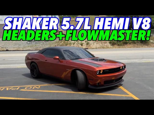 2021 Dodge Challenger Shaker 5.7L HEMI V8 w/ HEADERS & FLOWMASTER SUPER 10s!