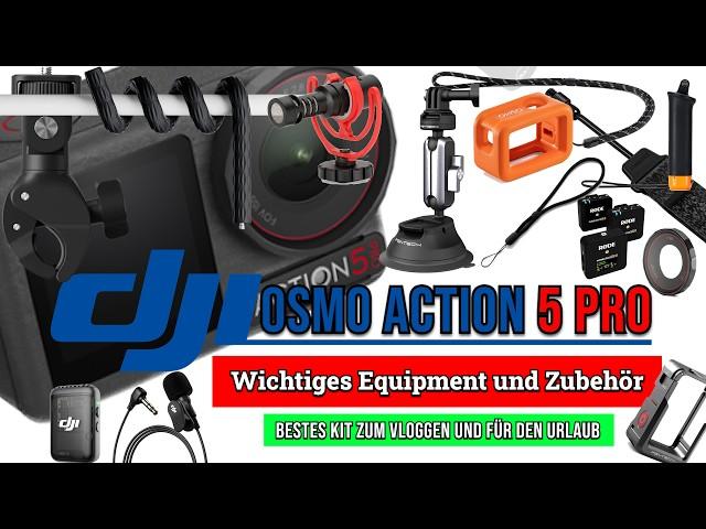 DJI Osmo Action 5 Pro  I Welches Zubehör braucht man wirklich ?