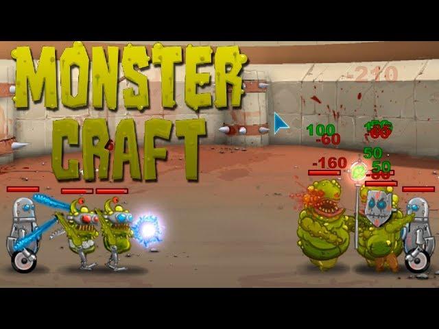 СКРАФТИ СВОЕГО МОНСТРА Monster Craft Флеш игра Монстр Крафт