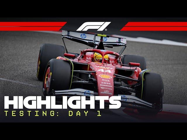 Day 1 Highlights | F1 Pre-Season Testing 2025