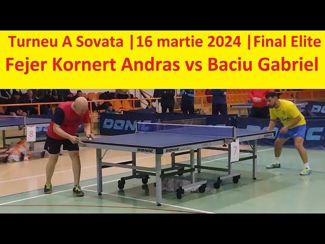 Fejer Kornert Andras vs Baciu Gabriel |Final Elite |Sovata 2024