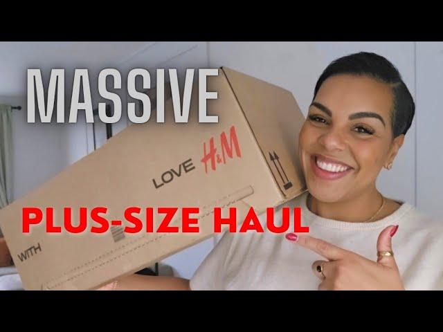 H&M AUTUMN PLUS-SIZE TRY ON HAUL NEW IN OCTOBER-NOV 2024