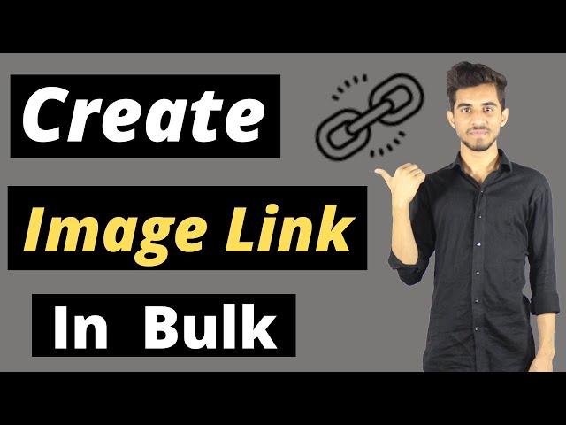 How to create image URL |  Bulk image link generator for Amazon Flipkart