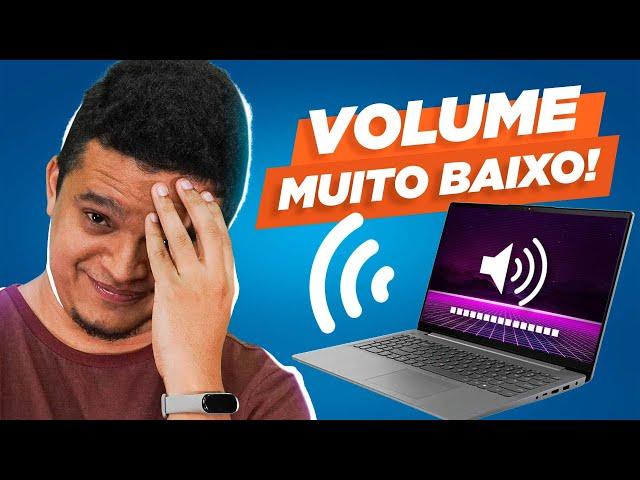 COMO AUMENTAR O VOLUME do seu PC e MAIS 4 DICAS TOP de AUDIO!