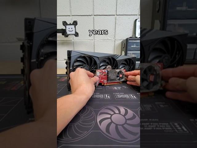 RTX 4080 vs 15 year old GPU #shorts