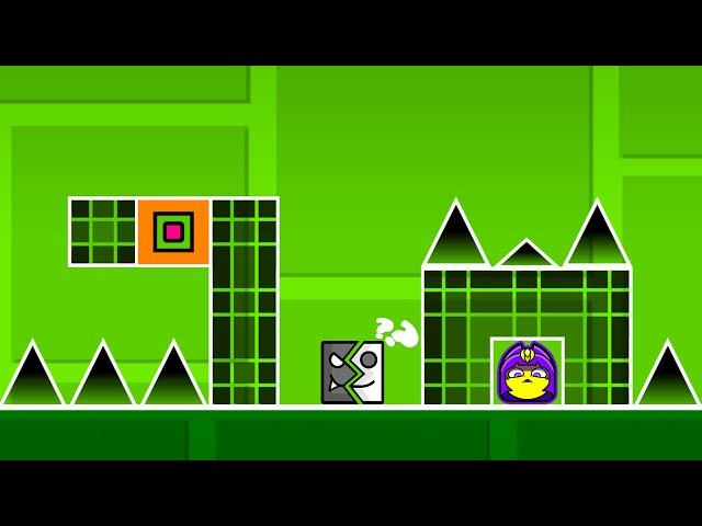 Я создал ПРЯТКИ в Geometry Dash