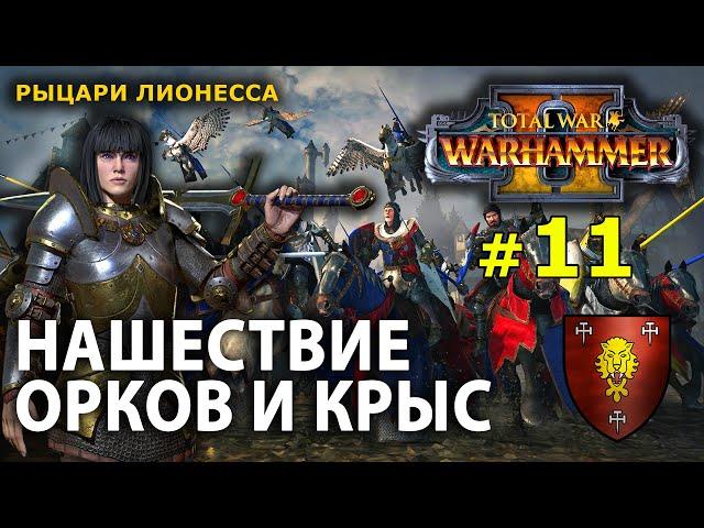 Warhammer II - Рыцари Лионесса №11 - Нашествие орков и крыс