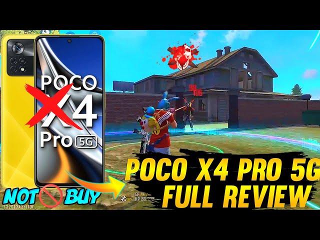 Poco x4 Pro 5g Free fire Gameplay ||  Poco x4 Pro 5g Free fire test || Gaming Test Full Review