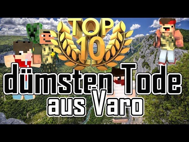 Die 10 dümmsten und lustigsten Tode aus Minecraft Varo (1-4) - MPZ