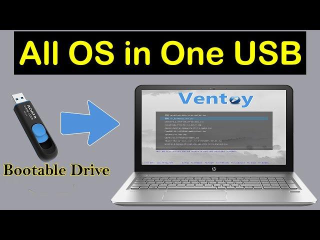 How to Create Multiboot USB for all OS | All OS in Single USB