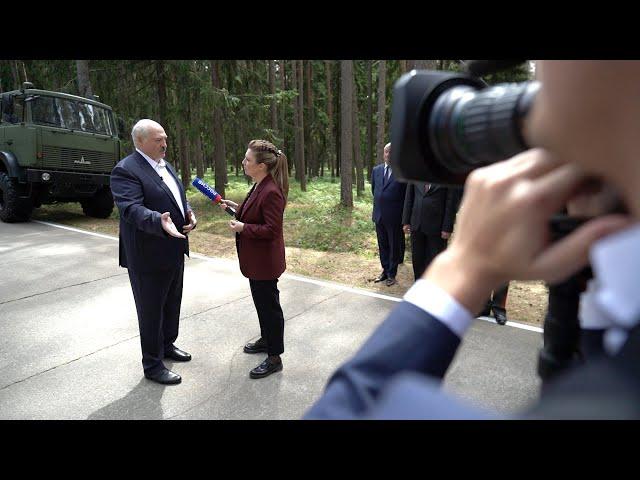 Lukashenko in interview to Skabeyeva: This is going to make waves there! //About Zelensky and Putin