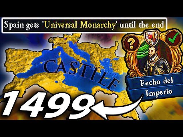 4k Dev by 1490s as EU4 Castile is NOT Ridiculously BROKEN lol