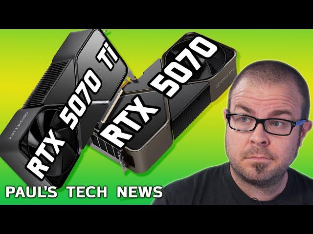 These RTX 5070 and 5070 Ti specs are unbelievable.