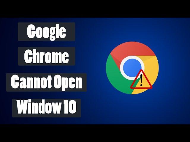 How to FIX Google Chrome cannot open or not working/Loading/Problem.
