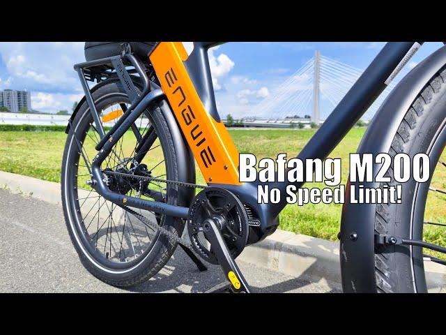 Engwe P275 PRO - Bafang M200 Speed Limit Unlock Guide