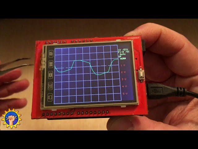Осциллограф на ардуино / Самодельный осциллограф / Осциллограф своими руками