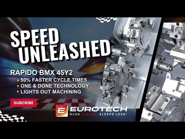 CNC Speed Unleashed: Eurotech Rapido In Action!