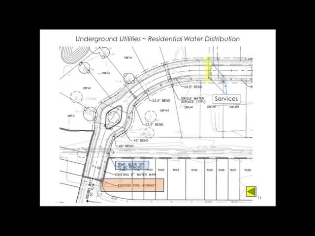 Underground Utilities - Water Distribution