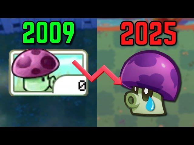 The Tattered History of Puff-shroom: PvZ's Most Nerfed Plant