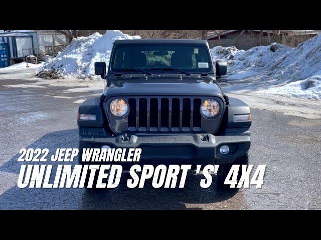 2022 Jeep Wrangler Unlimited Sport 'S' | Walkaround Video | 900 St-Laurent Blvd, Ottawa, ON