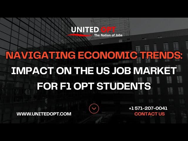 USA JOB MARKET 2024 | International Student | OPT Jobs | United OPT