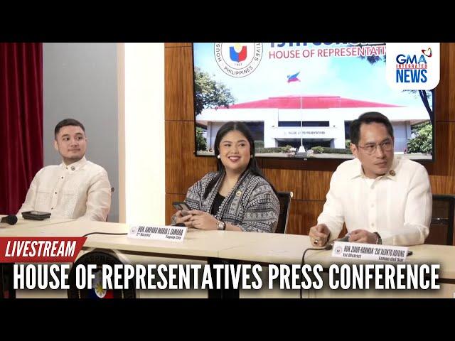 LIVE: House of Representatives press conference (December 2, 2024) | GMA Integrated News - Replay