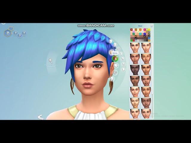 Sims 4 furry with my own texture