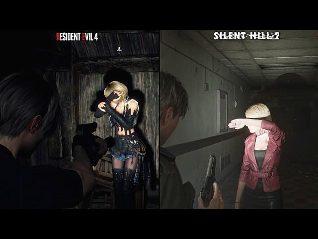 Resident Evil 4 Remake Vs Silent Hill 2 Remake | Comparison